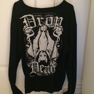 Extremely rare Drop Dead bat cardigan