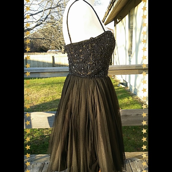 Amazing Beaded $400 Tulle Dress - Picture 4 of 4