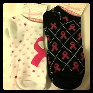 Breast cancer awareness socks get them to support