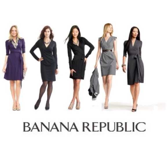 Banana Republic Navy Blue Sleeveless Dress
