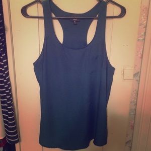 Dark teal blouse
