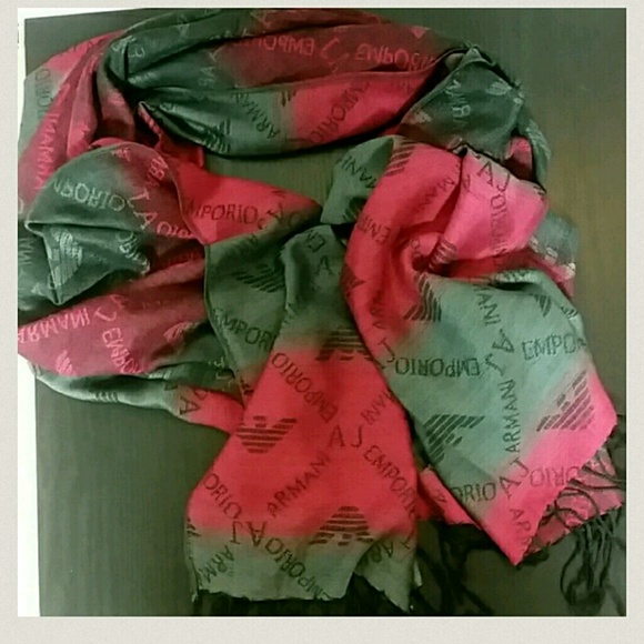 Emporio Armani Authentic Scarf UNISEX*NEW - Picture 4 of 4