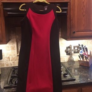 Red and black dress 8