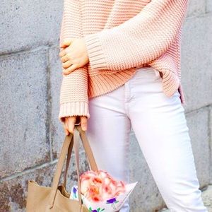 GAP | Peach Loose Knit Sweater Pullover Maternity