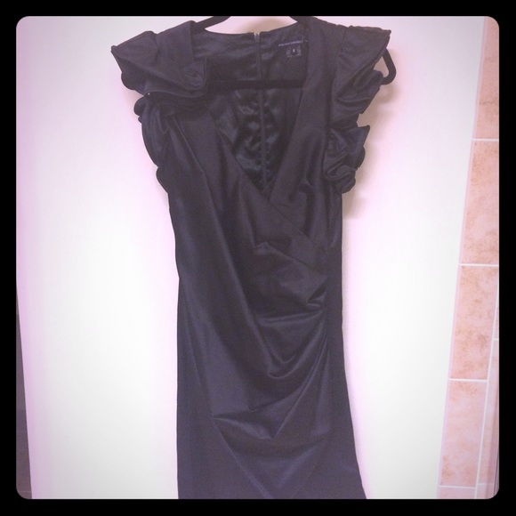 Navy Blue French Connection Dress (Formal)