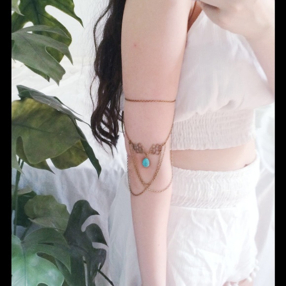 TWO arm pieces