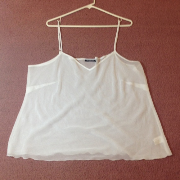 sheer tank top