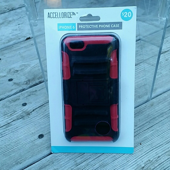 iPhone 6 Protective Phone Case w/clip&kickstand