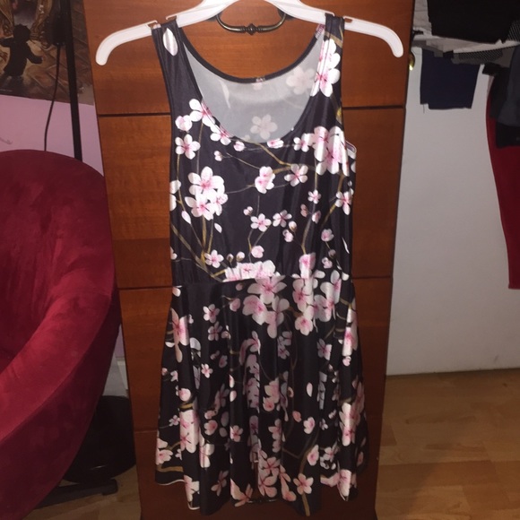 Cherry blossom skater dress
