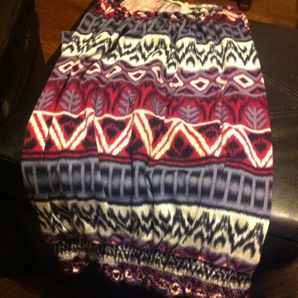 Tribal print tank top
