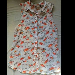 Flowy Bird Tank