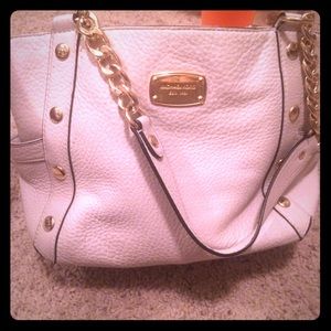 Michael Kors white purse