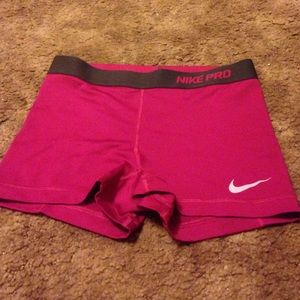 Pink Nike pros