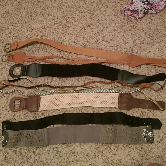 Bundle of 8 belts!!!