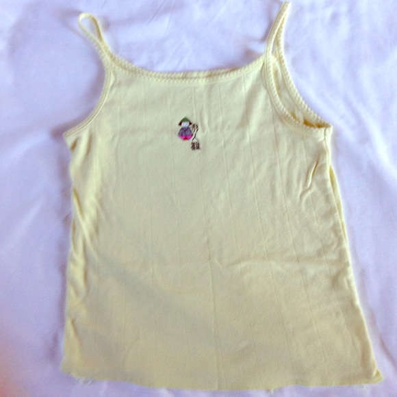 Light yellow tank top