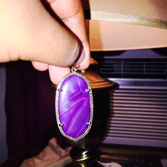 Purple Kendra Scott Danielle's - Picture 3 of 4