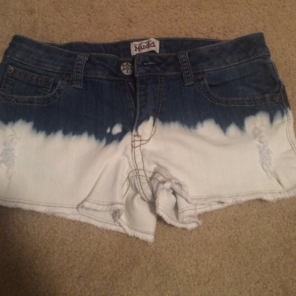 Tie dye shorts