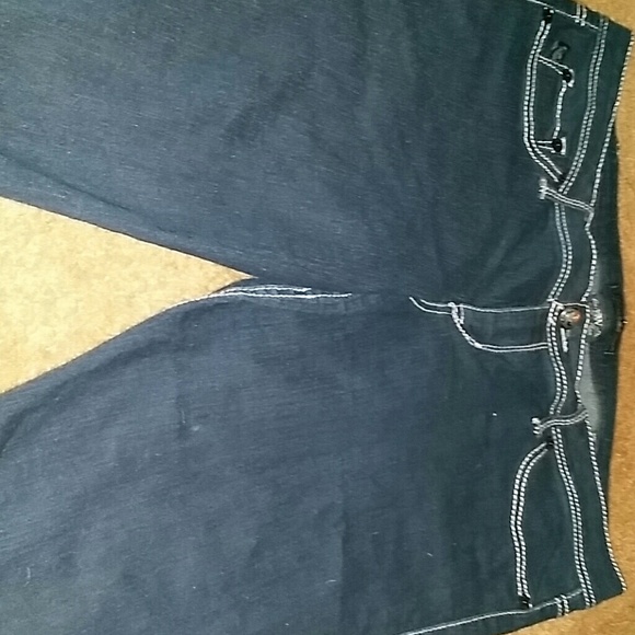 Dark Blue Capris