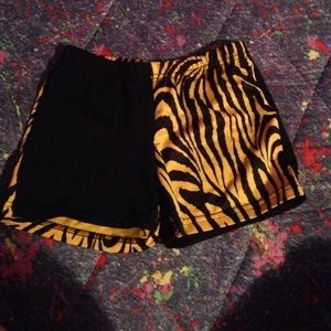 Gold & Black Spandex!