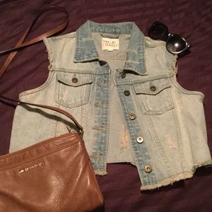 Trendy Denim Vest