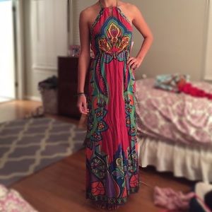 Halter Style Maxi Dress