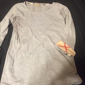 Women's long sleeve Burberry shirt