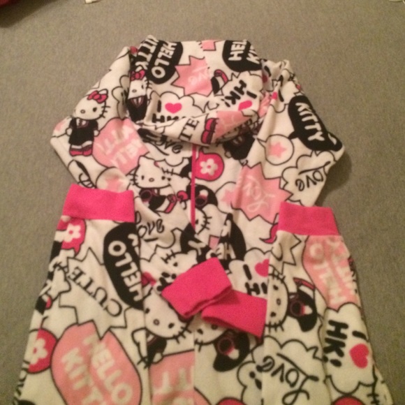 A Hello Kitty Onesie