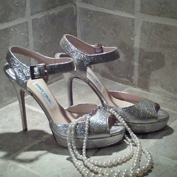 Jimmy Choo Champagne Sandals