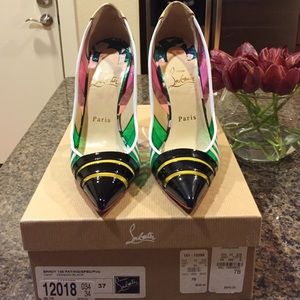Christian Louboutin multicolor PVC Pump