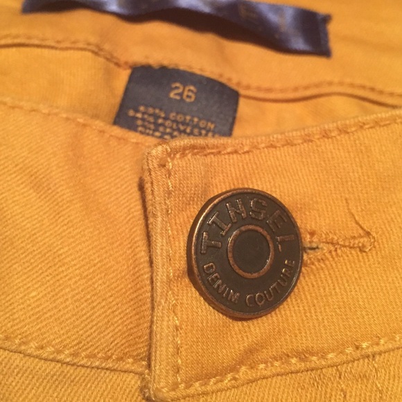 NEW Skinny jeans in Autumn Gold!! - Picture 2 of 4