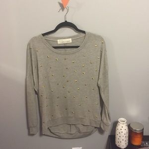 Vintage Havana Skull High-low Sweatshirt