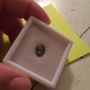 Mystic topaz stone