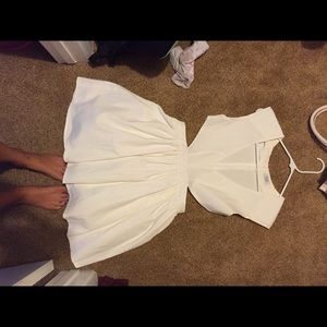 Cut out skater dress