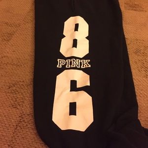 Size medium black Victoria Secret sweatpants!