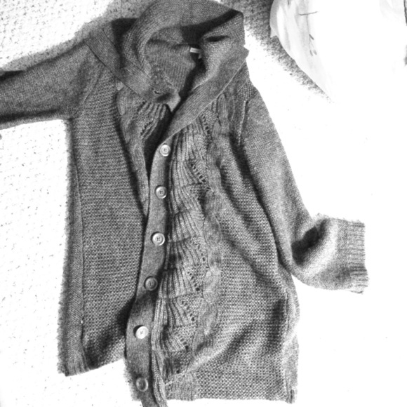Knit Gray Old Navy Sweater