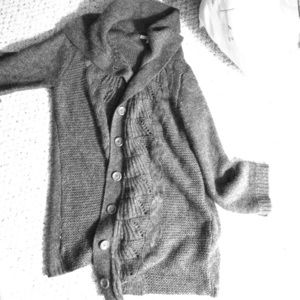 Knit Gray Old Navy Sweater