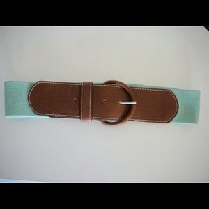 Thick Mint Green Belt