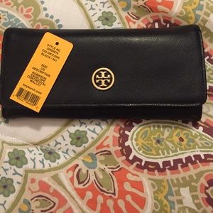 Tory Burch Robinson envelope Continental wallet