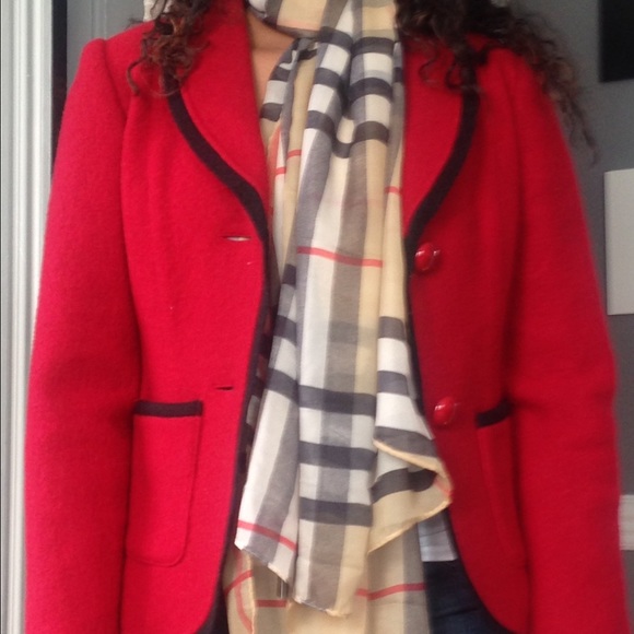 plaid scarf