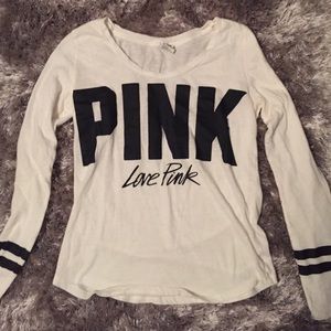 Victoria's Secret pink long sleeve tee