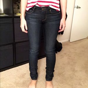 Paige skinny jeans size 24