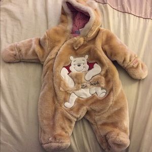 Winnie the Pooh baby fux fur  coat