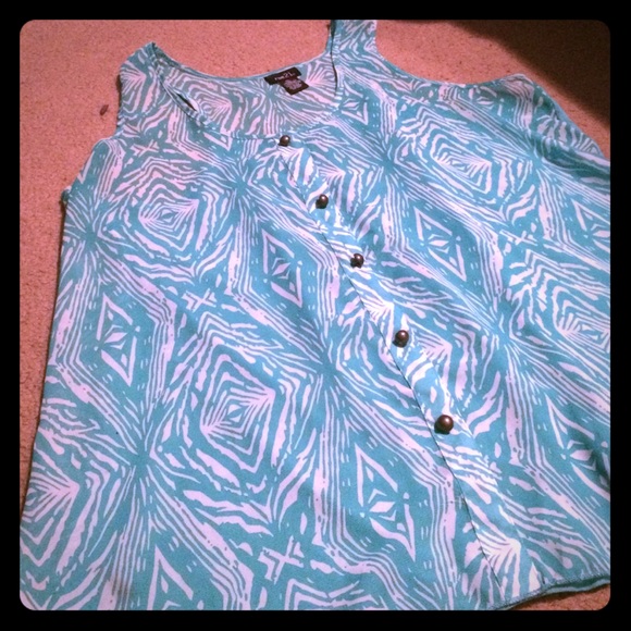 Teal Tank Top