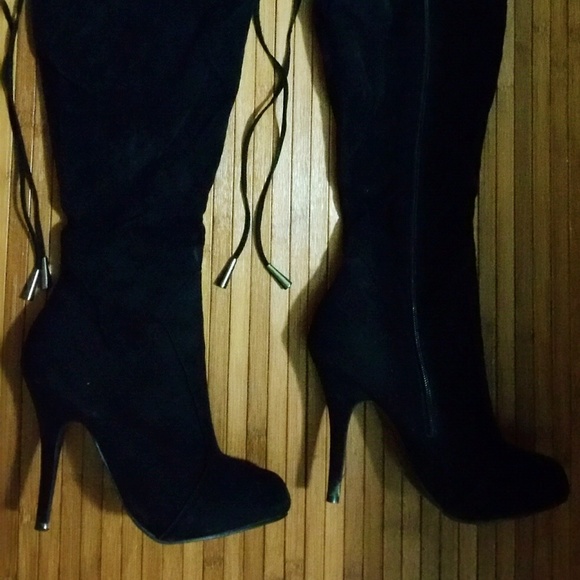 Shoe Dazzle Boots - sale shoedazzle thigh boots