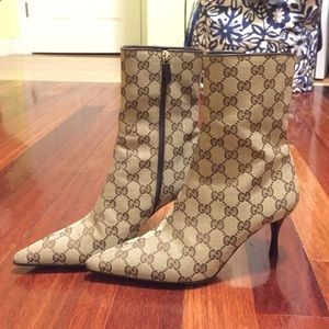 Authentic GUCCI ankle booties