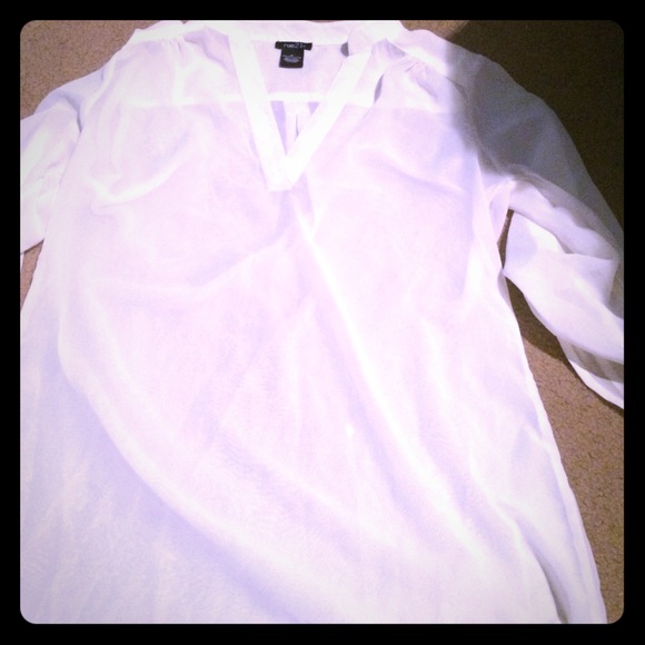 Sheer Woven Top