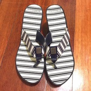 BCBG Paris wedge sandals