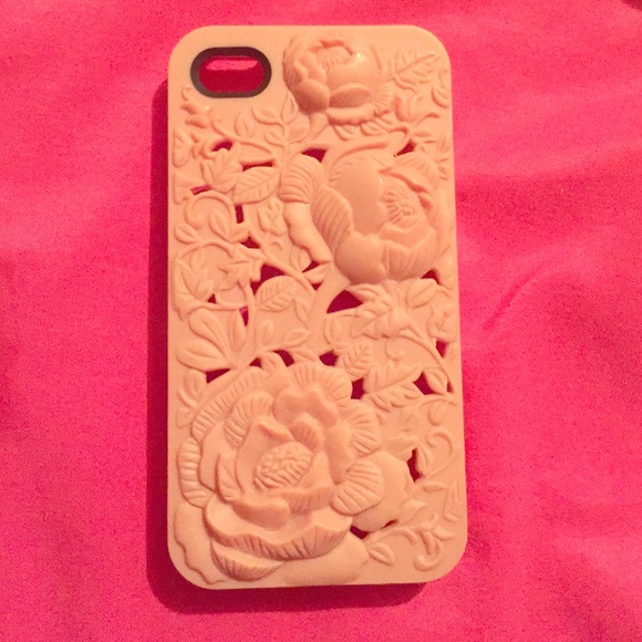 iPhone 4 pink floral case