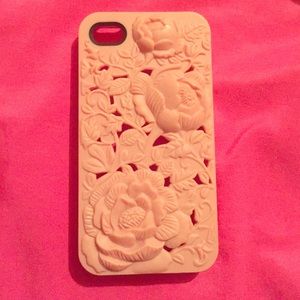 iPhone 4 pink floral case
