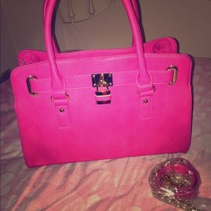 Pink charming Charlie purse